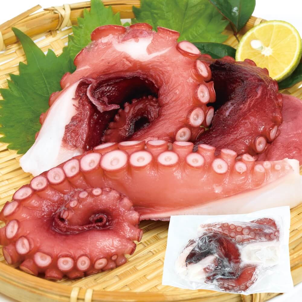 たこ タコ たこ刺身 【煮たこ 足 ボイル1本-300g前後】 寒く 刺身タコ 茹で