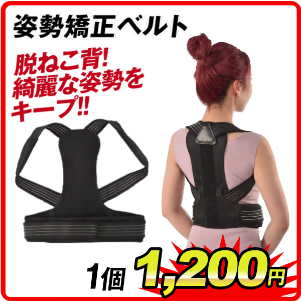 姿勢矯正ベルト
