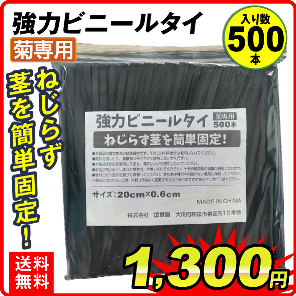 強力ビニールタイ20cm×0.6cm500本
