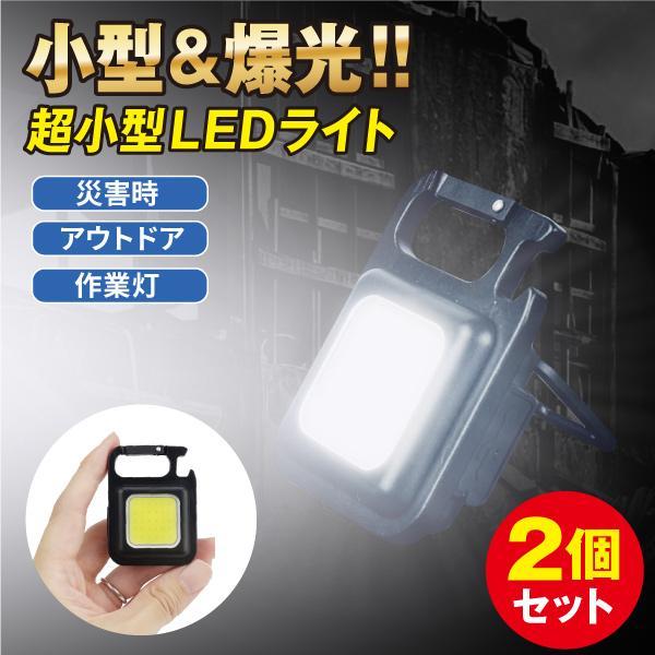 小型カラビナLEDライト　2個