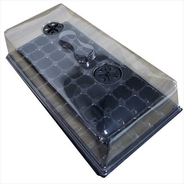 育苗トレー 3点セット トレー セルトレー フタ