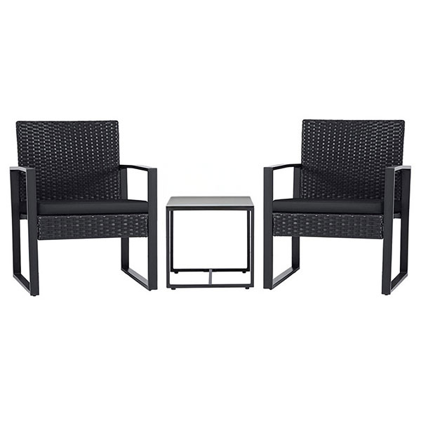 ガーデンテーブル&チェア2個 セット エクステリア ガーデンファニチャー