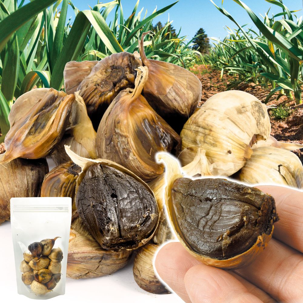 青森産 波動熟成 黒にんにく 600g （200g×3袋）送料無料 食品