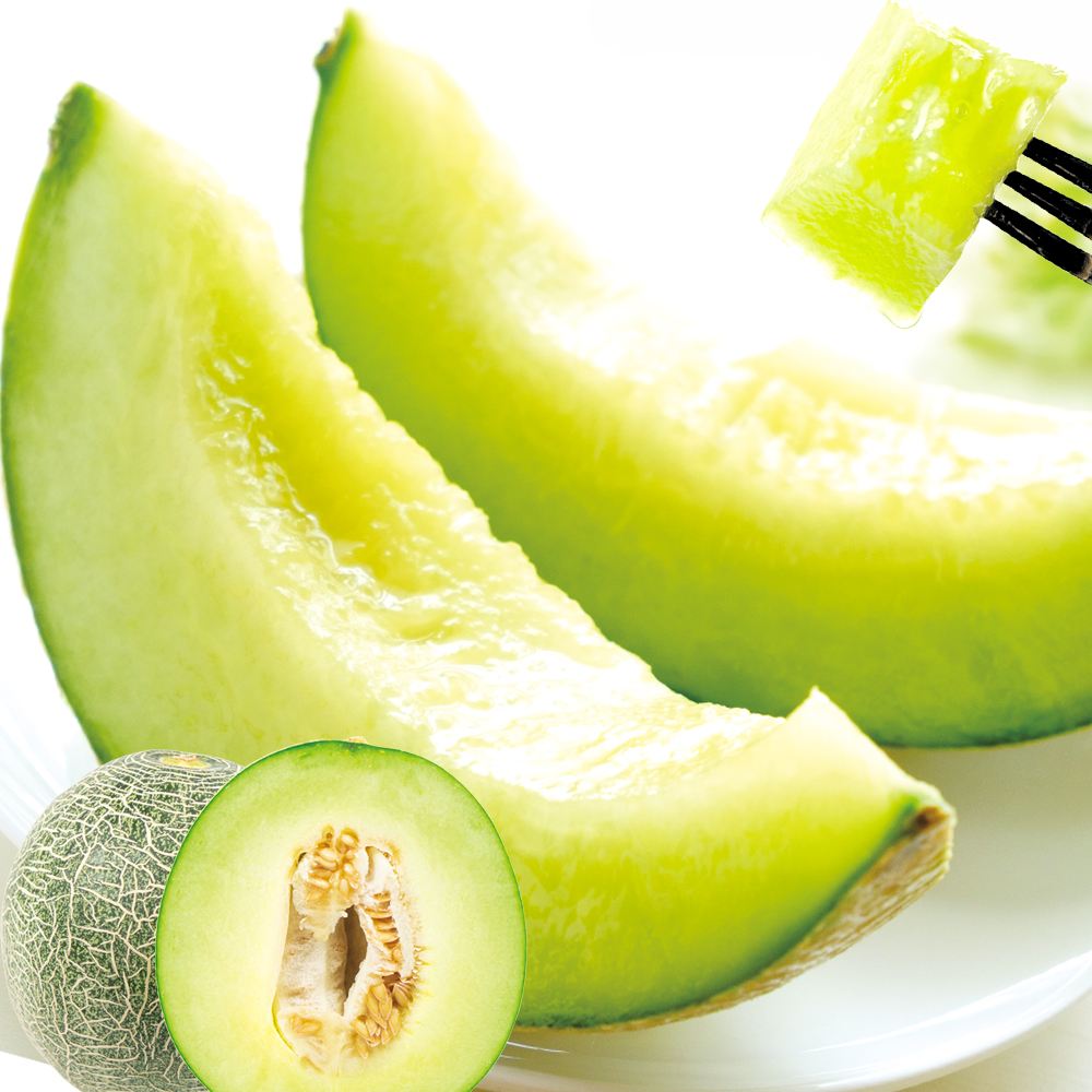 メロン 4.5kg 厳選青肉メロン 熊本産 送料無料 食品