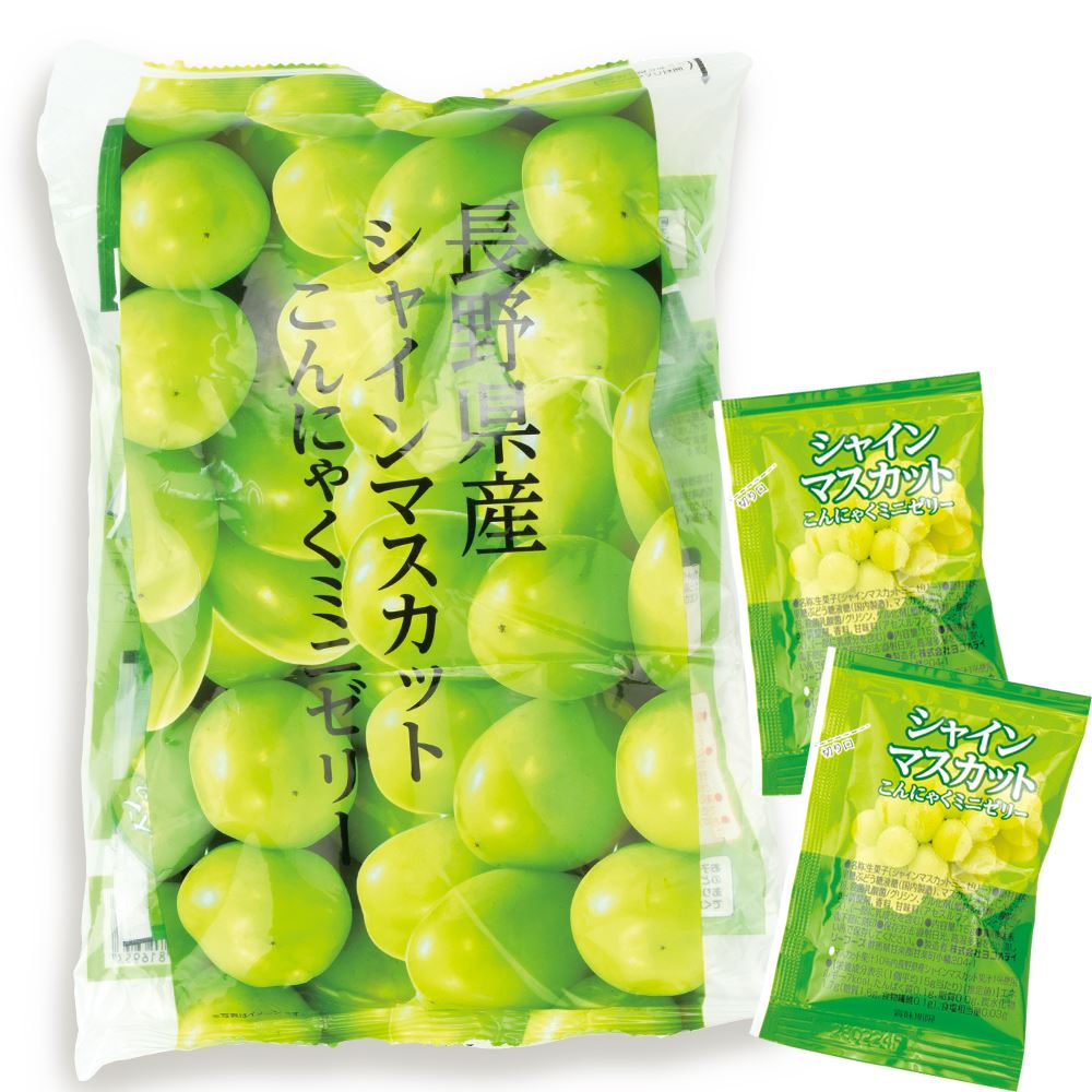 こんにゃく ミニゼリーシャインマスカット味 2袋 食品