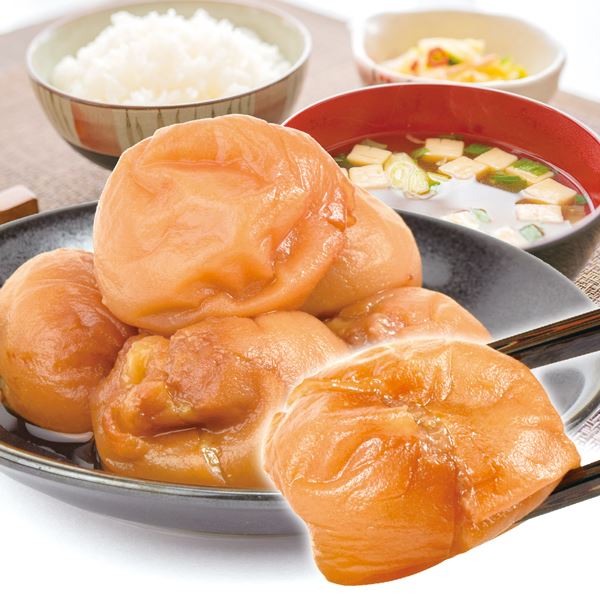 紀州南高つぶれ梅干し はちみつ漬 200g×5パック 食品