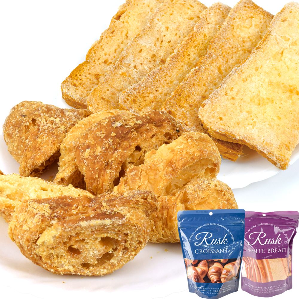 シュガーラスク＆クロワッサンラスクセット 180g 食品