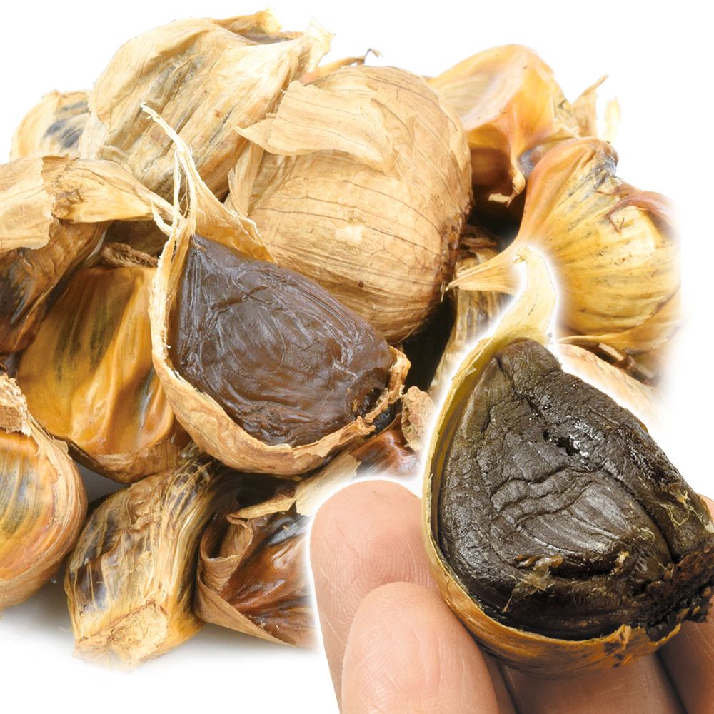 青森産 波動熟成黒にんにく 200g 食品