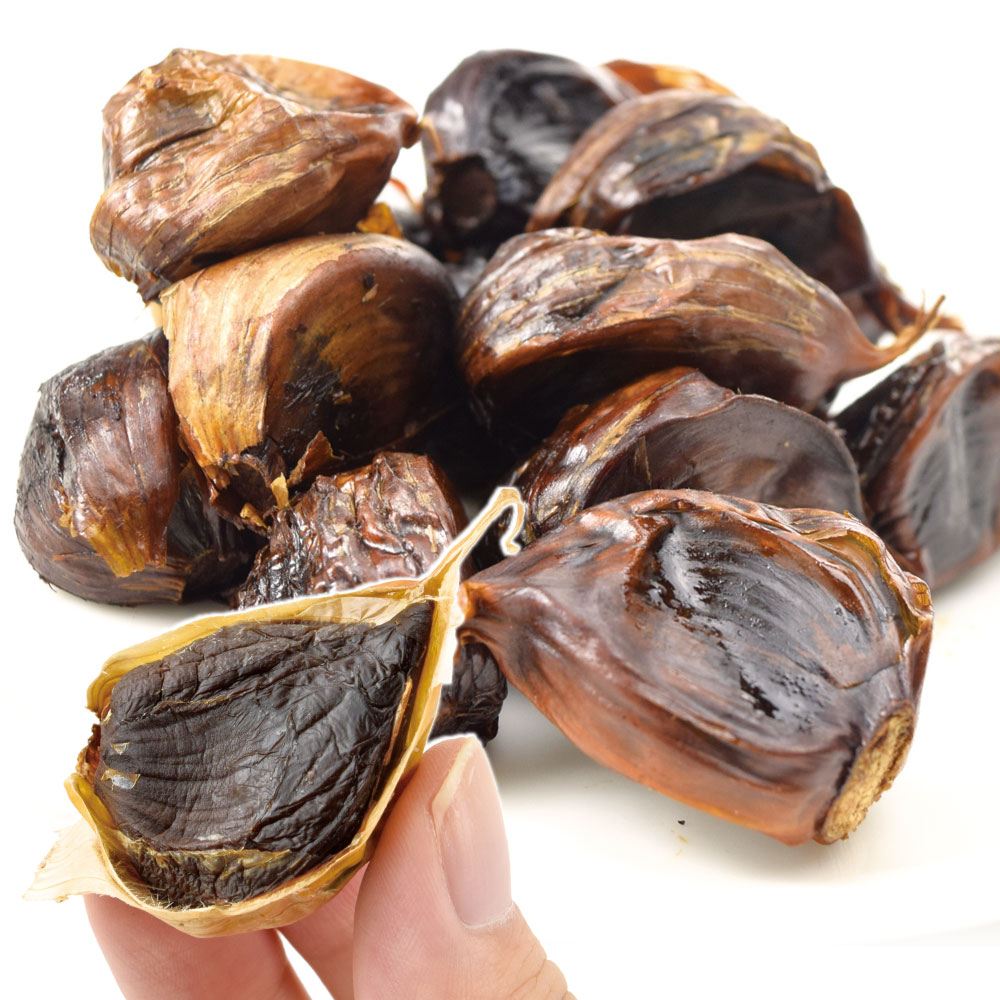 波動熟成黒にんにく 200g 青森産 食品 送料無料 ポスト投函