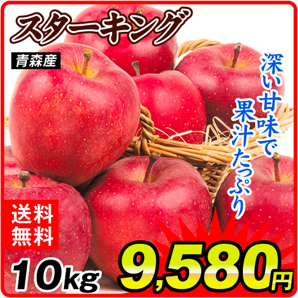 りんご 10kg スターキング 青森産 送料無料 食品