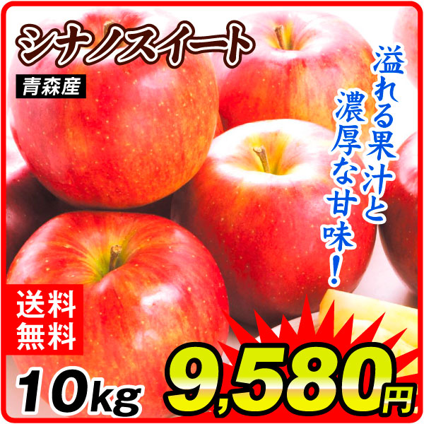 りんご 10kg シナノスイート 青森産 送料無料 食品