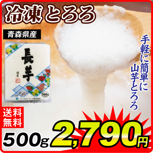 冷凍野菜 500g 冷凍とろろ 冷凍便 食品