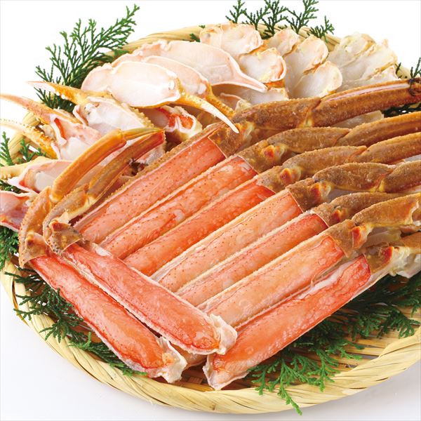 かに 生ずわいがに ハーフポーション 800g 加熱用 冷凍便 食品