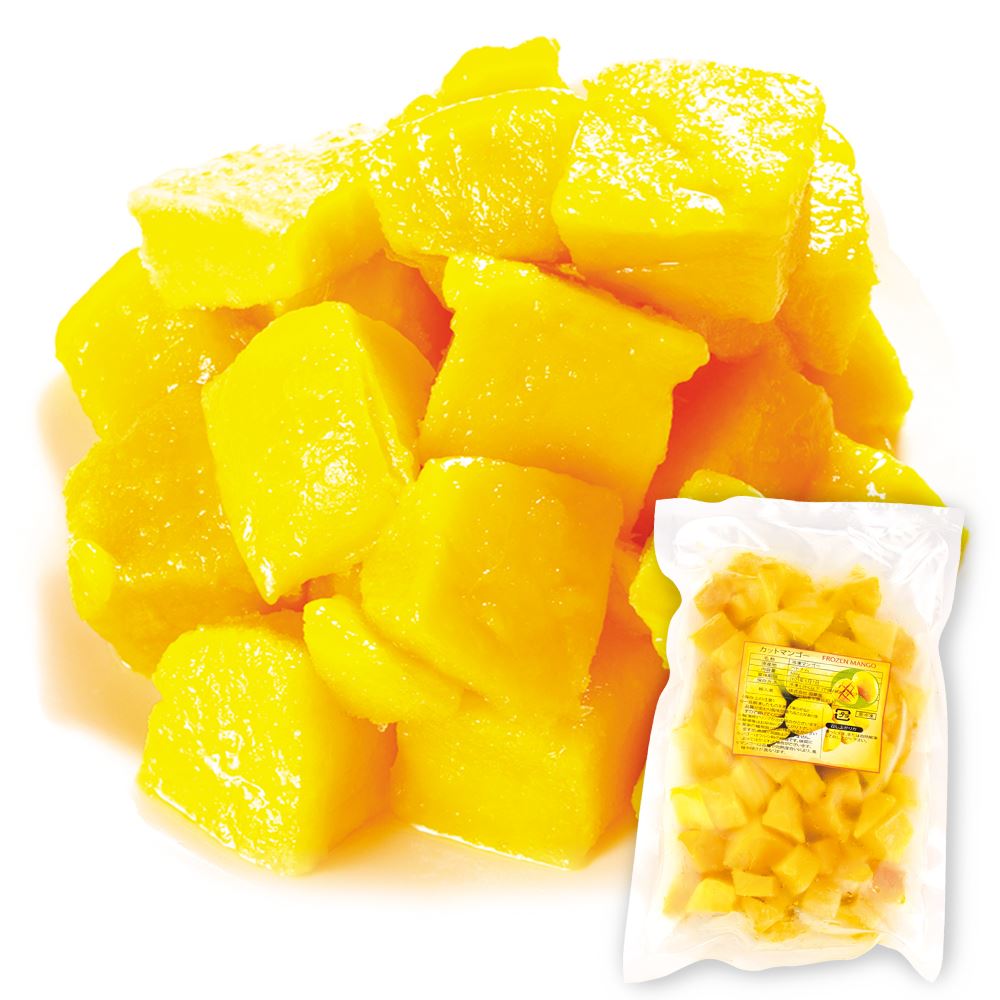 ベトナム産 冷凍カットマンゴー 2kg （500g×4袋） 食品