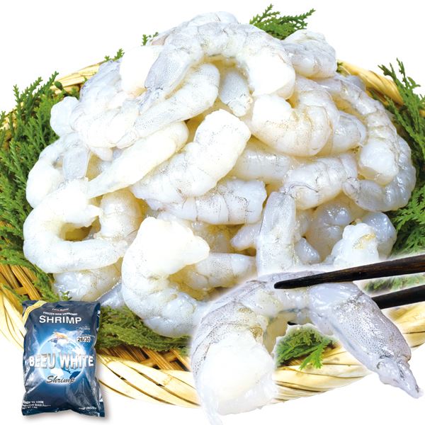 むきえび 徳用 バナメイむき海老 1kg 生冷 バラ凍結 冷凍便 食品