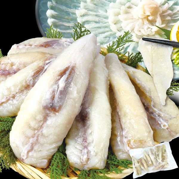 フグ 生食用 真ふぐ・身欠き 約1kg 生食用 北海道産 てっちり てっさ 下処理済み 冷凍便 食品