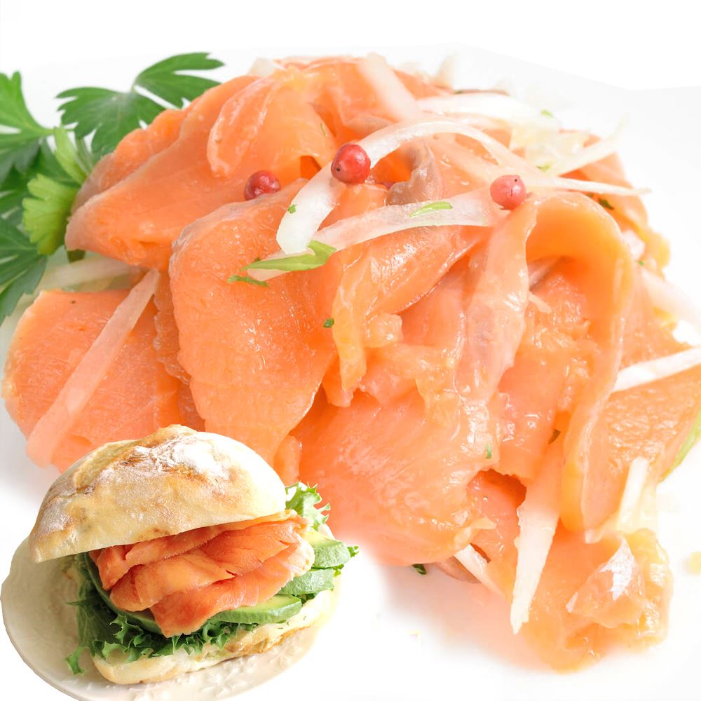 チリ産 スモークサーモントラウト 切り落とし 約2kg 食品