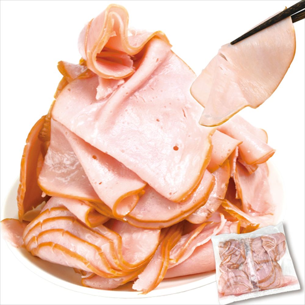 ロースハムスライス・切落し 500g 食品