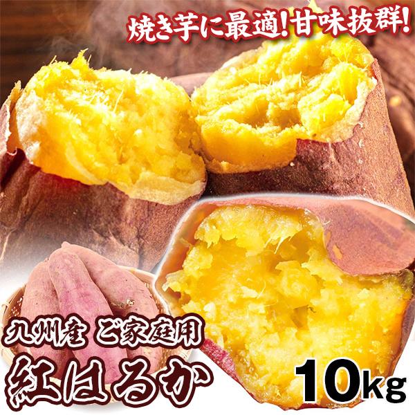 さつまいも 10kg 紅はるか 訳あり 九州産 送料無料 食品