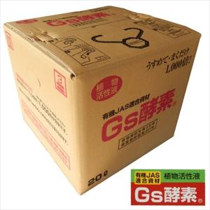 植物活性液 Gs酵素20L 1箱