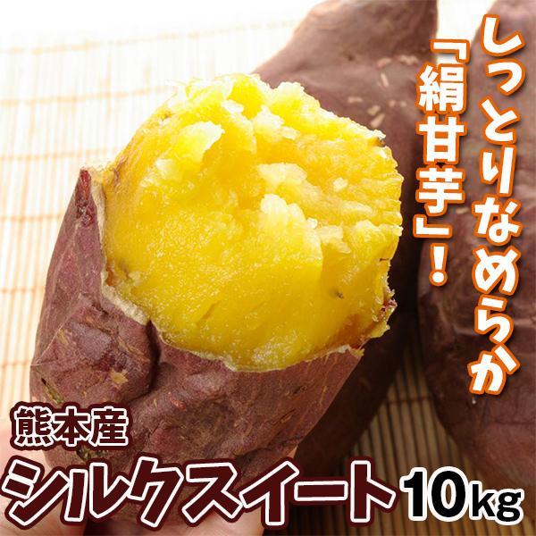 【2025年1月発送】さつまいも 10kg シルクスイート 熊本産 S～2L 送料無料 食品