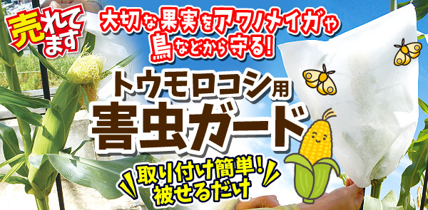 トウモロコシ害虫ガード