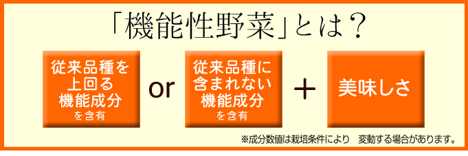 機能性野菜