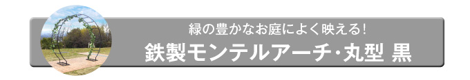 鉄製モンテルアーチ丸型