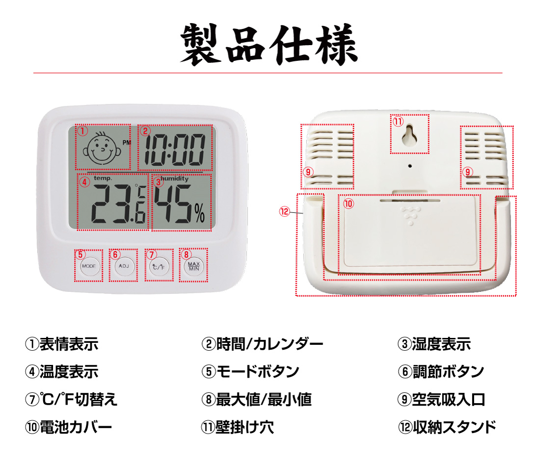 温湿度計