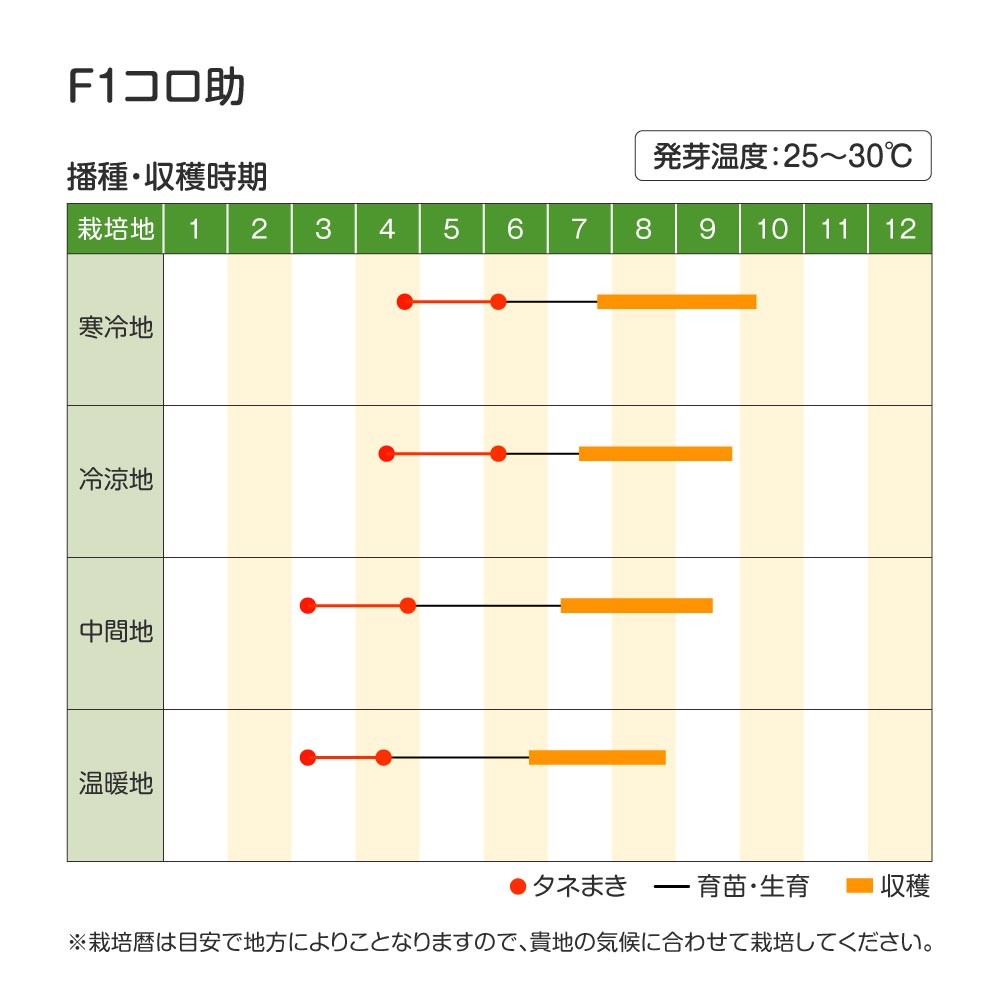 コロ助・作型