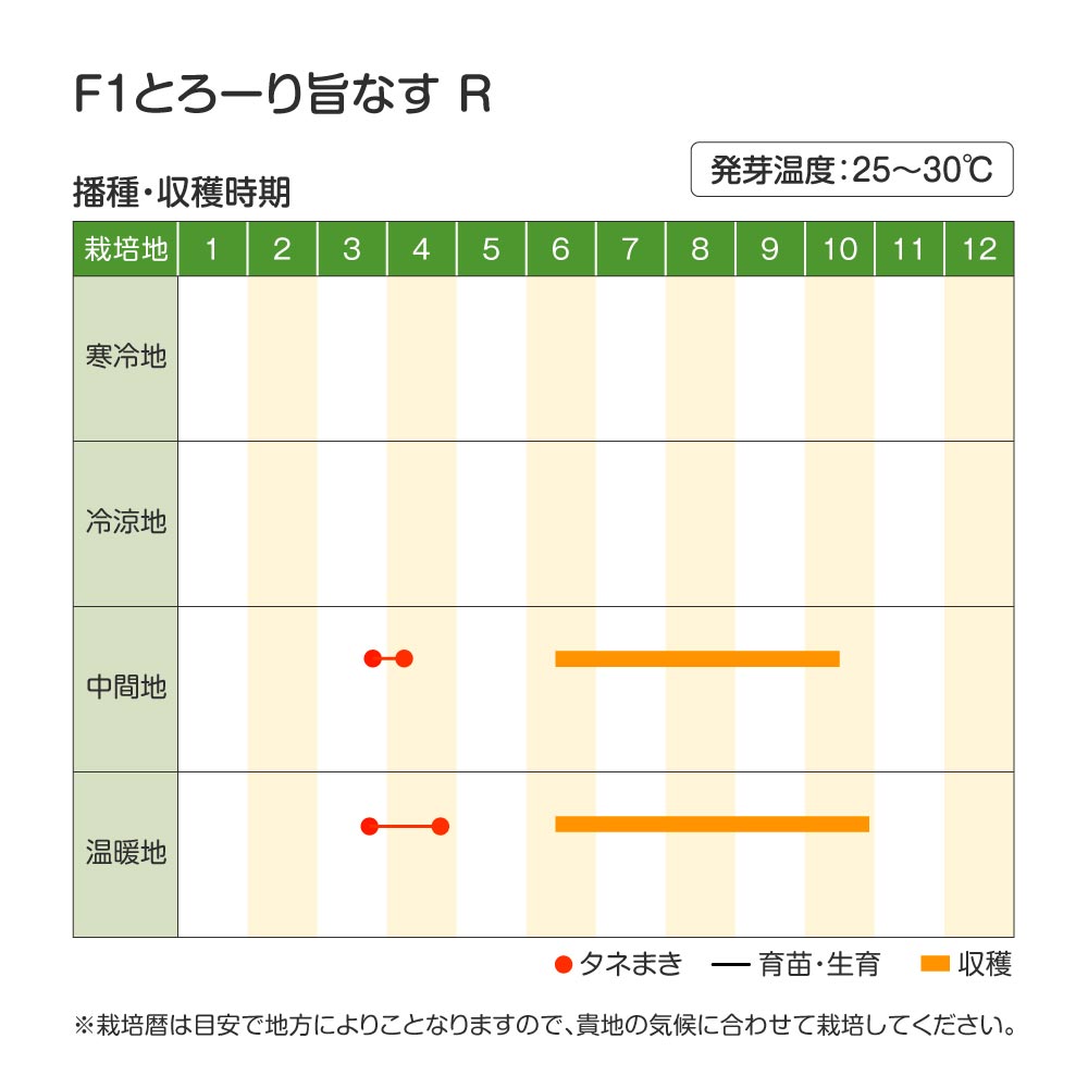 とろーり旨なすR・作型