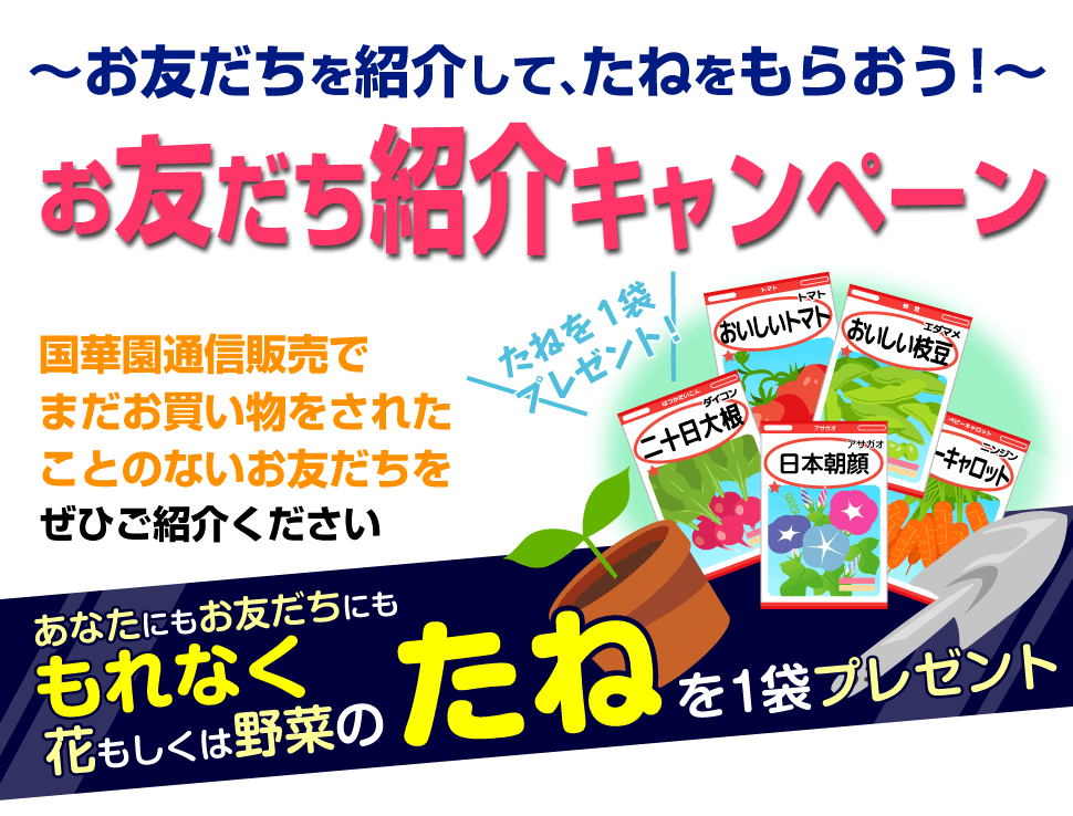 国華園お友だち紹介キャンペーン・トップ